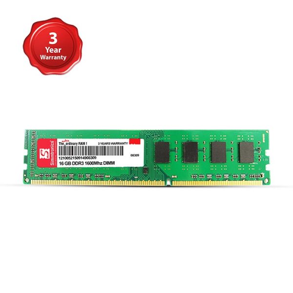 Kit RAM DDR3 Arshray 16GB (2x8GB) 1600 MHz PC3-12800 Per Desktop