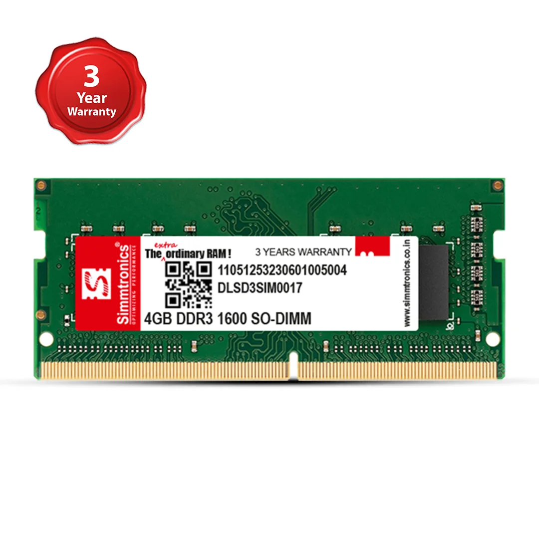 4GB DDR3 LAPTOP RAM 1600MHz(L) (1)