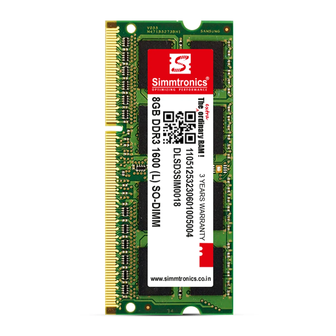 8GB DDR3 LAPTOP RAM 1600MHz(L) (3)
